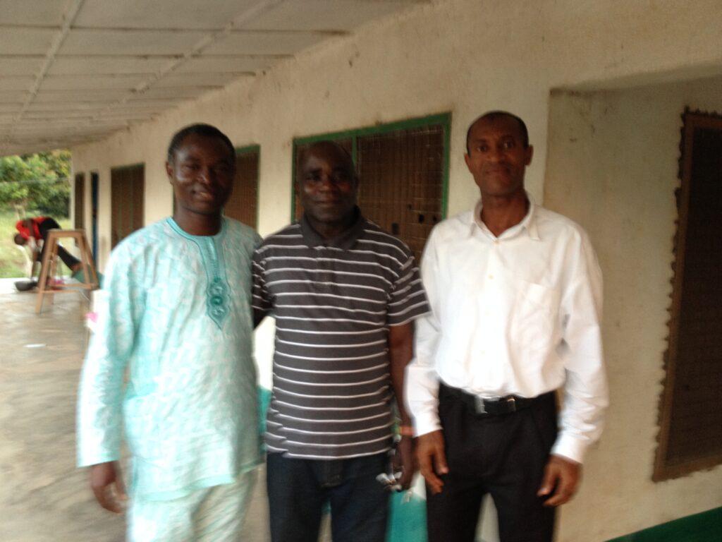 L-R-Pst (Engr) Yoo Ali, Dr. Terhile Tyo and Pst Austine